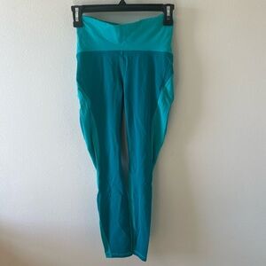 Lululemon Train Times 7/8 Leggings Spirit Green Size 4